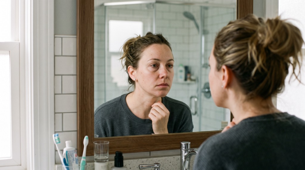 Morning facial bloating and fluid retention in tissues
